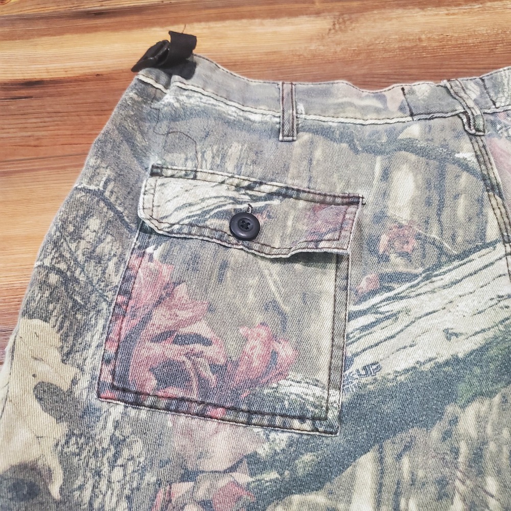 Yukon Gear Mens Break-Up Camo Cargo Hunting Pants Adjustable Waist XL 40x30 - Picture 11 of 11